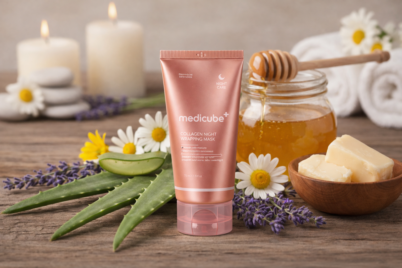 Természetes összetevők - aloe vera, kamilla, levendula, shea vaj